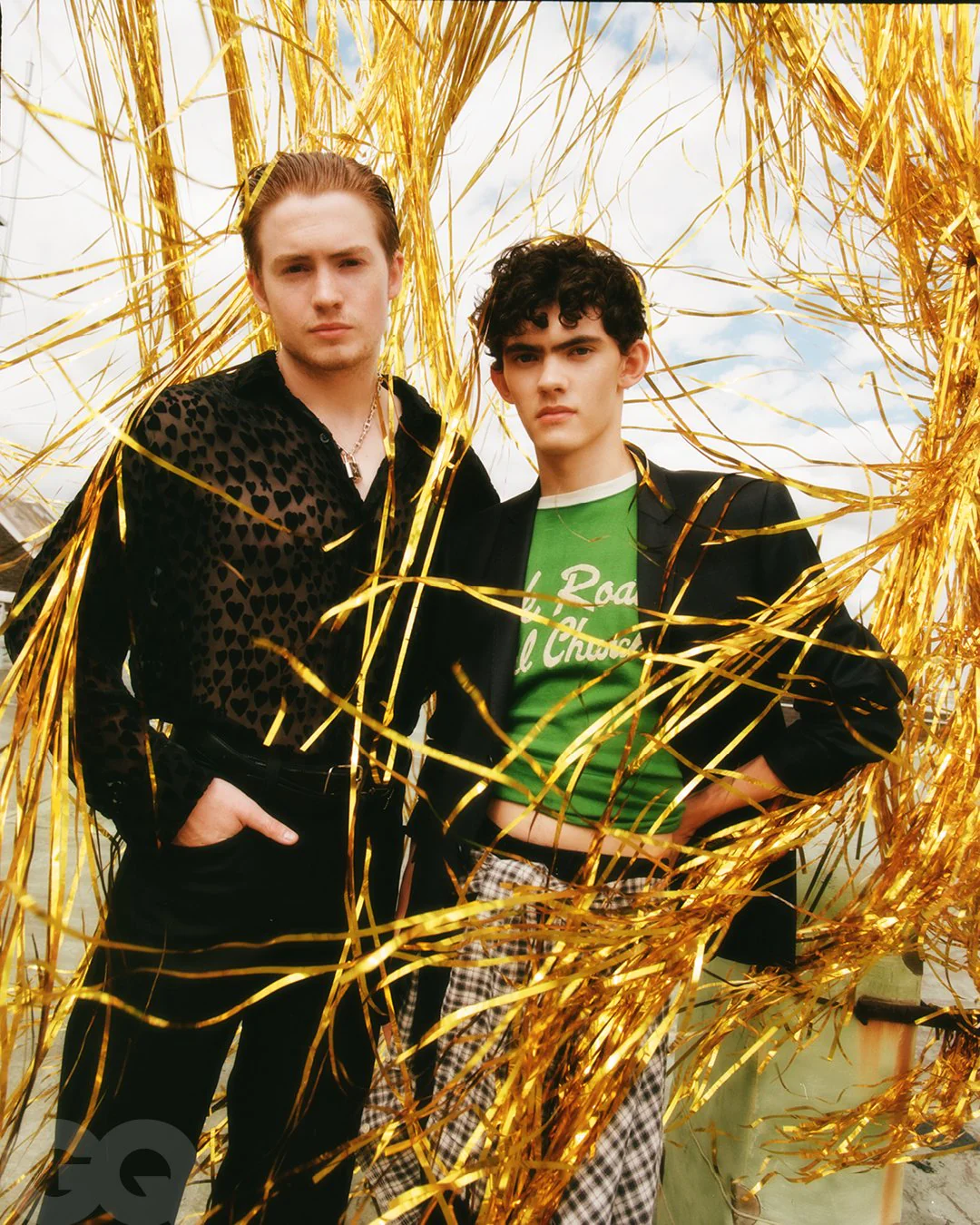 BRITISH GQ Dec/Jan 2022 Joe Locke & Kit Connor (Heartstopper) Cover - Image 3