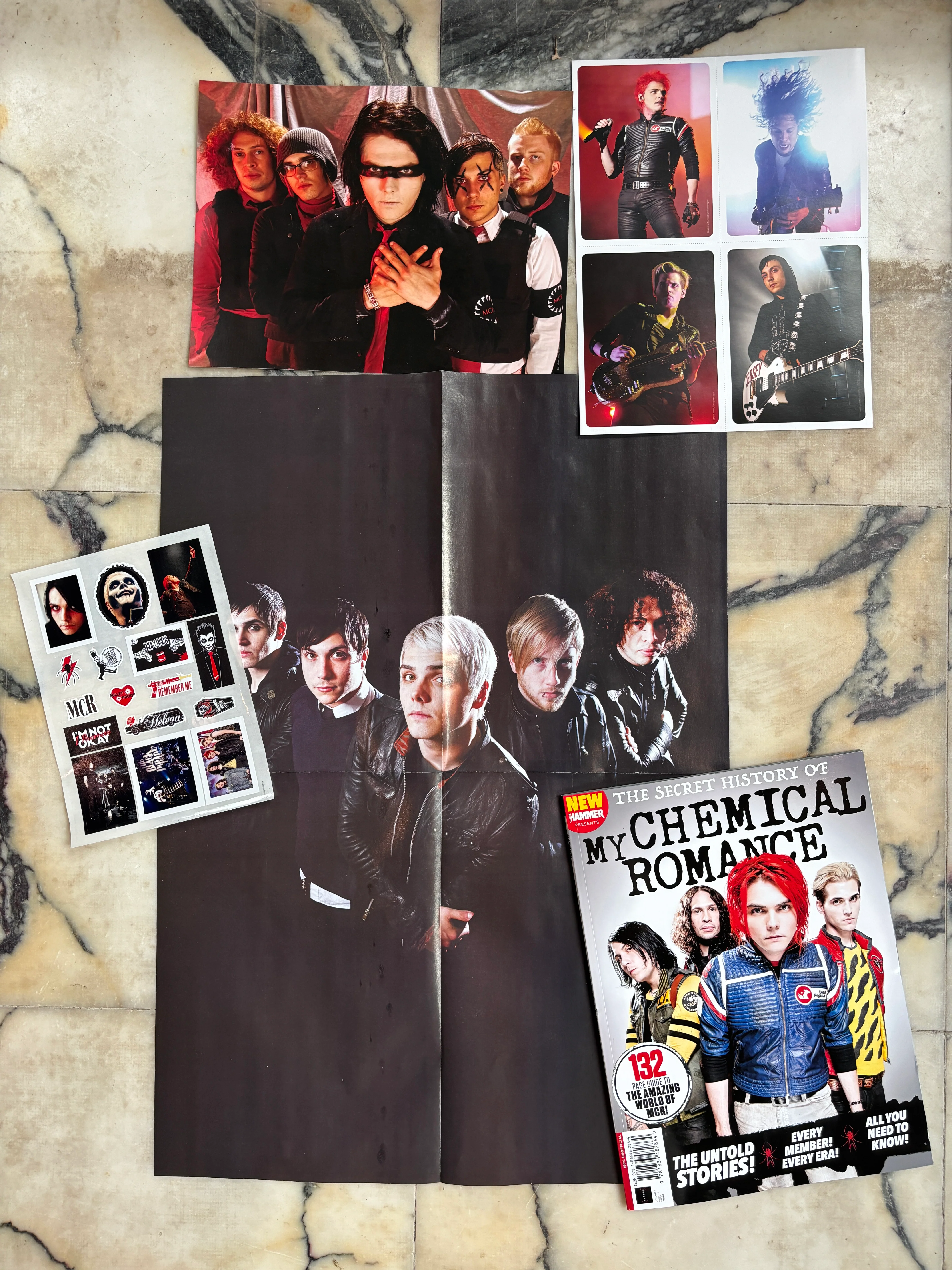 My Chemical Romance Ultimate Fan Pack Posters Stickers Art Cards Volume 2 - Image 4