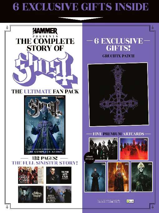 IN STOCK: Ultimate GHOST FAN PACK 2025 - Exclusive Crucifix Patch, Art Cards - Image 3