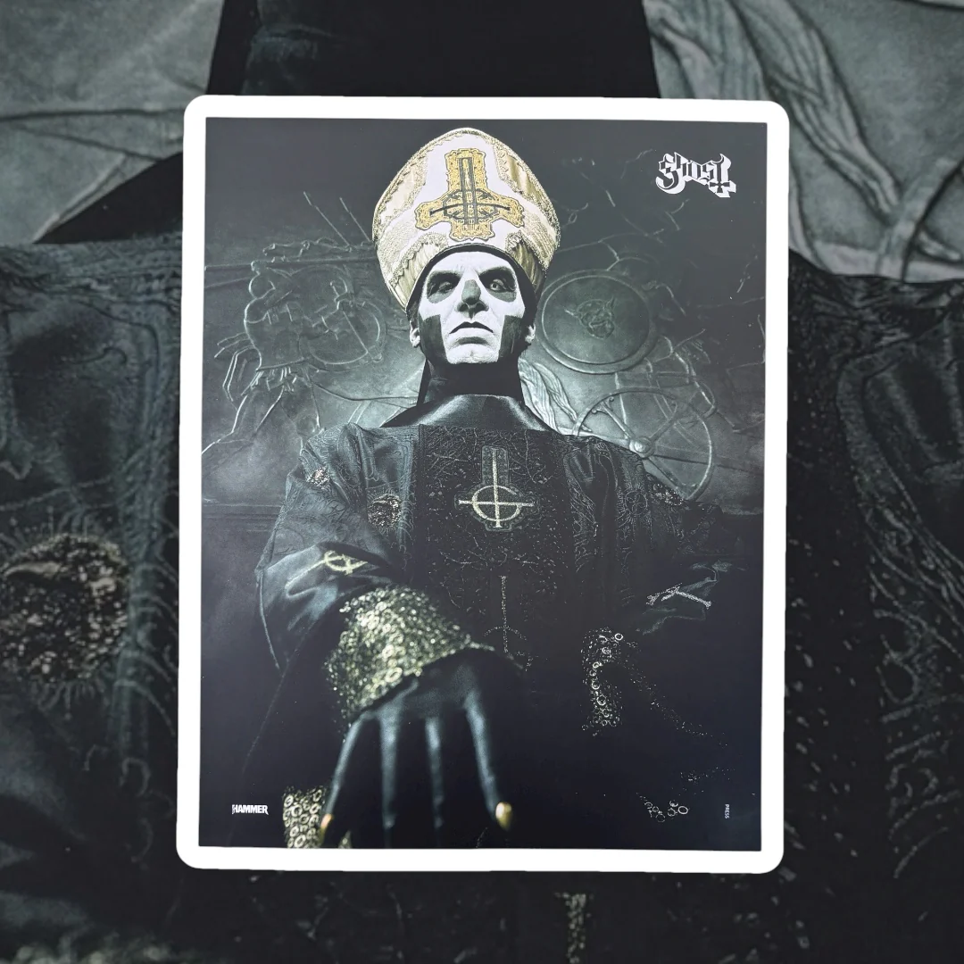 IN STOCK: Ultimate GHOST FAN PACK 2025 - Exclusive Crucifix Patch, Art Cards - Image 6