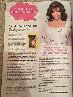 UK Stylist Magazine March 2017 Allison Williams Joan Collins Isabelle Huppert - Image 6