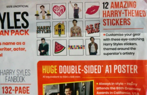 Ultimate HARRY STYLES Fan Pack + 10 Free Gifts & 12 Stickers - Brand New Sealed - Image 5